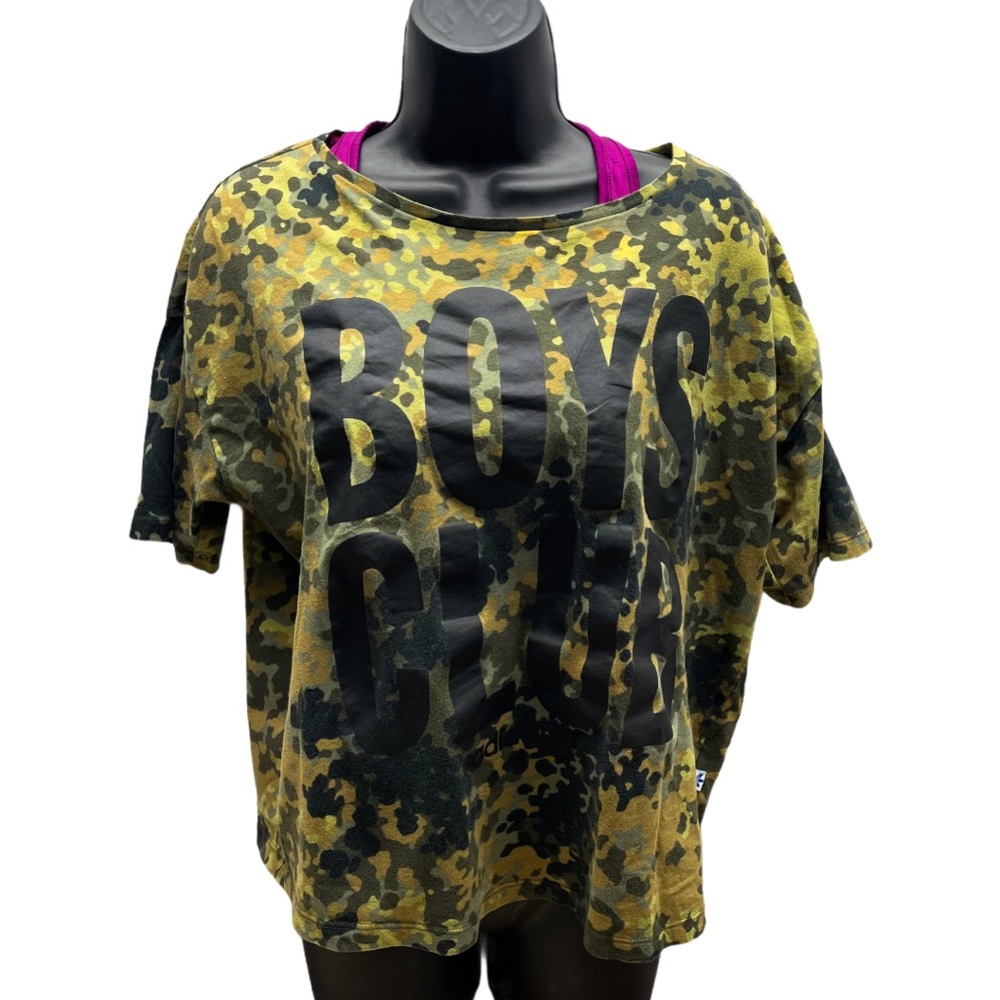 Adidas Camouflage BOYS CLUB T Shirt Woman’s Medium